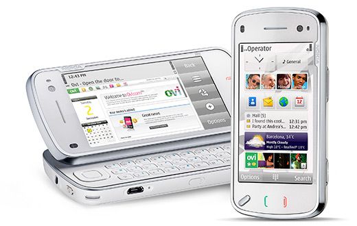 Celular Nokia N97 com tela TouchScreen e A-GPS (Branco)