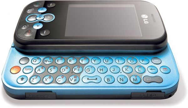 LG KS360 Touch Screen Teclado Qwery Câmera 2.0MP (Azul)